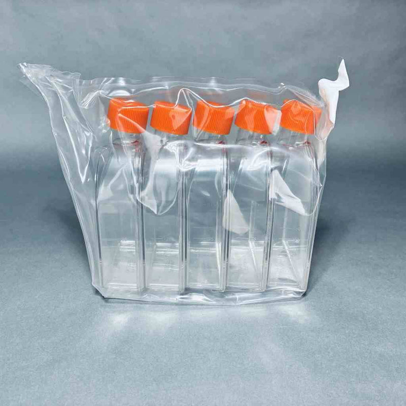 Corning Cell Culture Flask 75 cm2 Canted Neck T-75 with Vent Cap Case of 100 Flasks Lab Culture Flask Corning