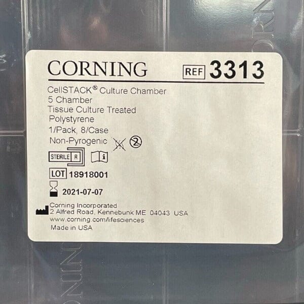 Corning CellBIND CellSTACK 5 Layers with Vent Cap 3180 cm2 Total of 4 Vessels Lab Consumables::Tubes, Vials, and Flasks Corning