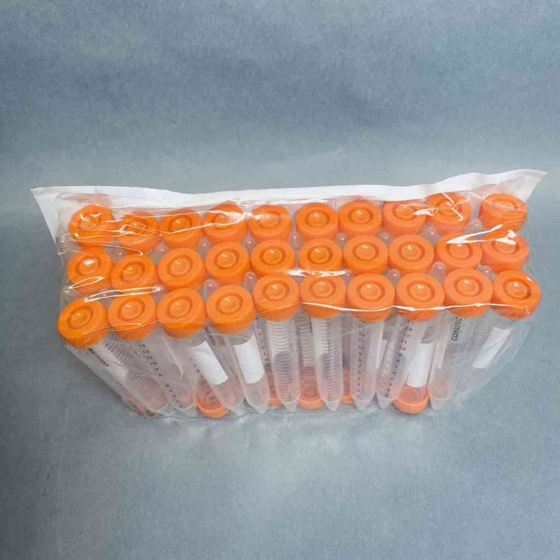 Corning Centrifuge Tube 15 ml Plug Seal Cap Polypropylene Case of 500 Tubes Centrifuge Tubes Corning