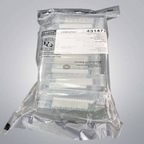 Corning Centrifuge Tube 50 ml Sterile Total of 175 Tubes Lab Consumables::Tubes, Vials, and Flasks Corning