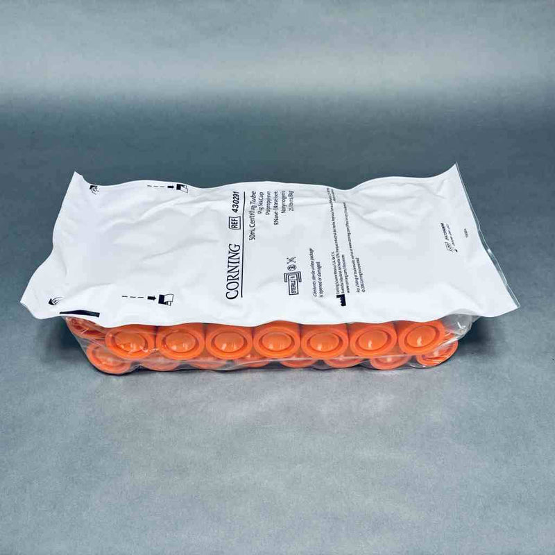 Corning Centrifuge Tubes 50 ml Plug Seal Cap Sterile Case of 500 Tubes Lab Consumables::Tubes, Vials, and Flasks Corning