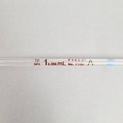 Corning Certified Volumetric Pipet 1 ml TD Grade A 31.3 cm Blue Total of 9 Pipettes Pipettes Corning