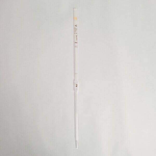 Corning Certified Volumetric Pipet 2 ml TD Grade A 33.3 cm Orange Total of 16 Pipettes Pipettes Corning
