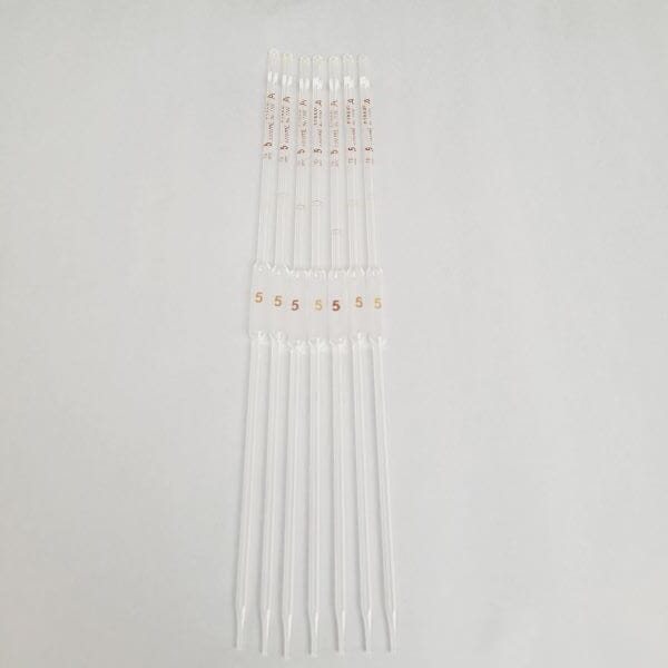 Corning Certified Volumetric Pipet 5 ml Grade A 39.2 cm White Total of 7 Pipettes Pipettes Corning