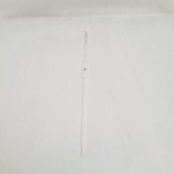Corning Certified Volumetric Pipet 5 ml Grade A 39.2 cm White Total of 7 Pipettes Pipettes Corning