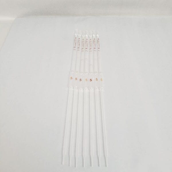 Corning Certified Volumetric Pipet 5 ml Grade A 39.2 cm White Total of 7 Pipettes Pipettes Corning