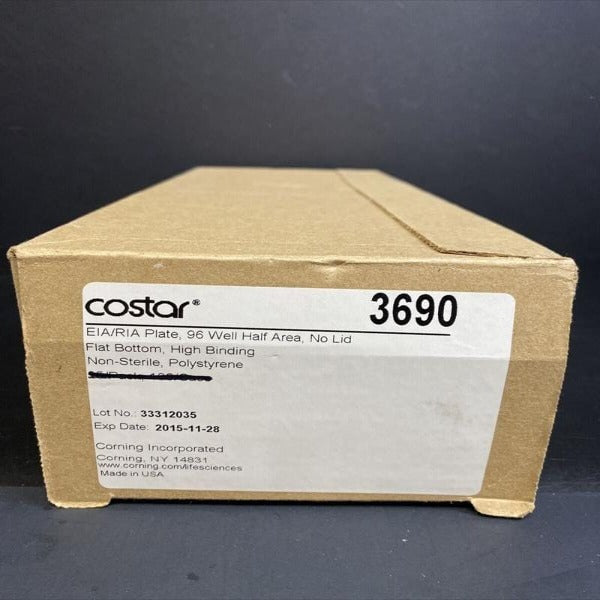 Corning Costar 3690 Culture Plate 96 Well EIA/RIA High Binding Pack of 15 Plates Lab Consumables::Storage and Culture Plates Corning