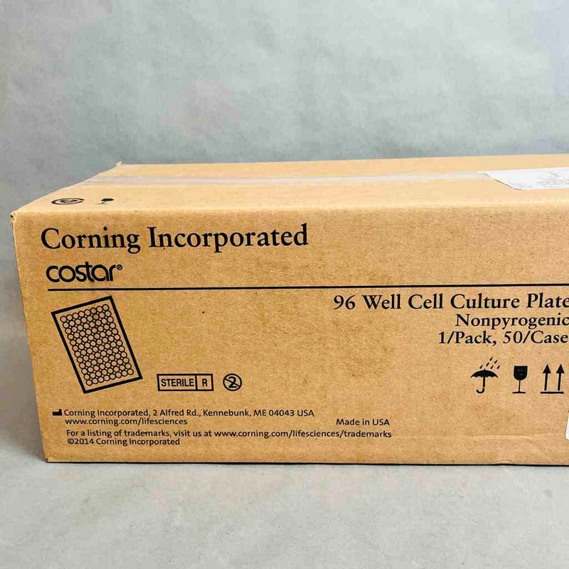 Corning Costar Microplate with Lid 96 Well PS Indiv Sealed Case of 50 Plates Petri Dishes/Culture Plates Corning