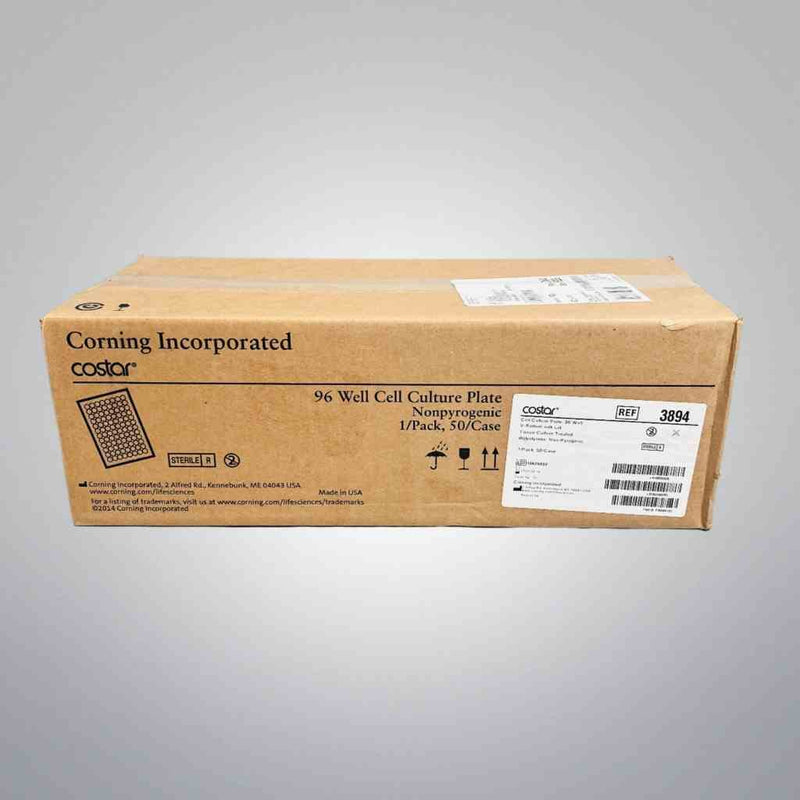 Corning Costar Microplate with Lid 96 Well PS Indiv Sealed Case of 50 Plates Petri Dishes/Culture Plates Corning