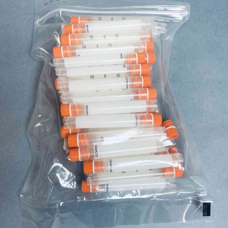 Corning Cryogenic Vial 5 mL Internal Thread Round Bottom Self Standing Case of 500 Vials Vials Corning