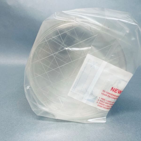 Corning Culture Dish with 20 mm Grid 150 mm x 25 mm 9 Packs of 10 Dishes - Total of 90 Dishes Petri Dishes/Culture Plates Corning