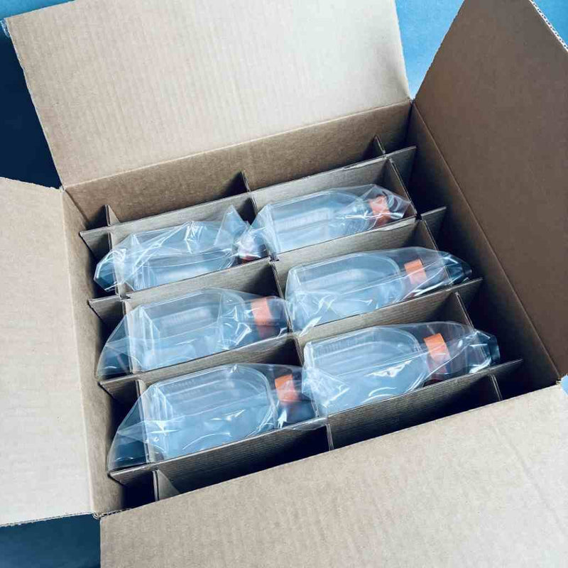 Corning Culture Flask 75 cm2 Vent Cap U-Shaped Sterile Ultra Low-Bind - Case of 24 Flasks Lab Culture Flask Corning