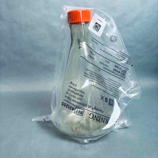 Corning Culture Flask with Vent Cap 2L Sterile Case of 6 Flasks Lab Culture Flask Corning
