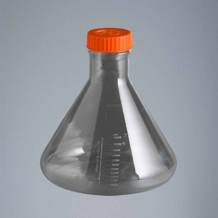 Corning Culture Flasks 3L Vented Cap Erlenmeyer Fernbach Sterile Case of 4 Lab Culture Flask Corning