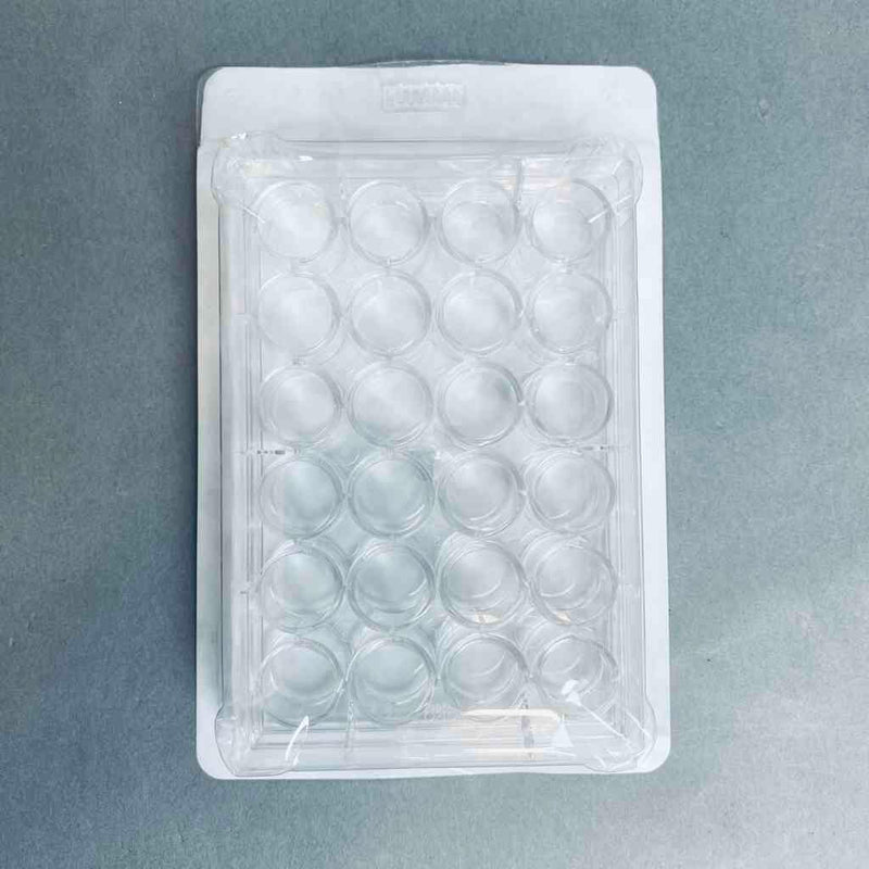 Corning Culture Microplate with Lid 24 Well 3.4 ml Individually Sealed Case of 50 Plates Petri Dishes/Culture Plates Corning