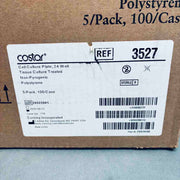 Corning Culture Microplate with Lid 24 Well TC Treated Sealed Polystyrene Case of 100 Plates Centrifuge Tubes Corning
