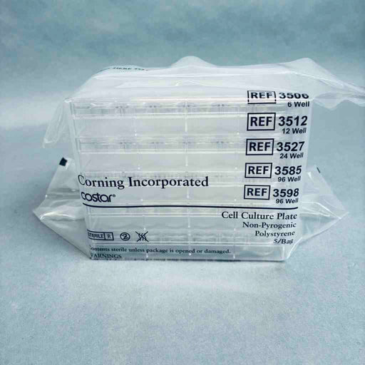 Corning Culture Microplate with Lid 24 Well TC Treated Sealed Polystyrene Case of 100 Plates Centrifuge Tubes Corning