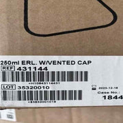 Corning Erlenmeyer Flask 250 ml with Vent Cap PC Total of 50 Flasks Lab Culture Flask Corning