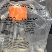 Corning Erlenmeyer Flask 500 ml with Vent Cap PC Case of 25 Flasks Lab Culture Flask Corning