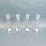 Corning Erlenmeyer Flask Narrow Mouth 250 ml 24/40 Joint Lot of 4 Flasks Lab Flasks Corning