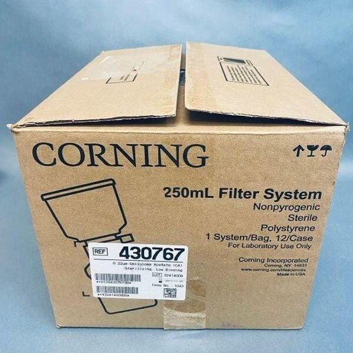 Corning Filter System 250 ul Cellulose Acetate 0.22 um Sterile Lot of 11 Filters Filters Corning