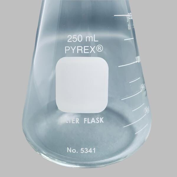 Corning Filtering Flask 250 ml with Replaceable Tubulation Total of 2 Flasks Glassware Corning