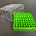 Corning Freezer Storage Box 81 Places 5 ml Tubes Green PC Pack of 4 Boxes Lab Consumables::Tubes, Vials, and Flasks Corning