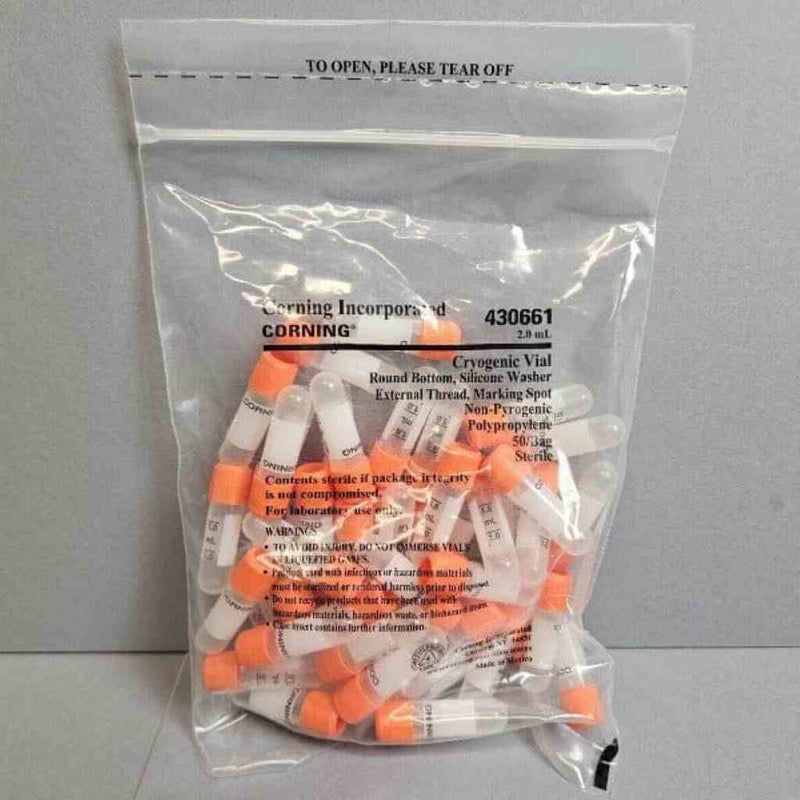 Corning Freezer Vial 2 ml 3 Packs with 50 Vials Each Vials Corning