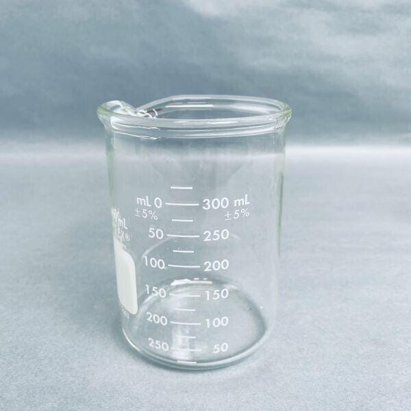 Corning Graduated Beaker 400 ml Pyrex Griffin Glass Lot of 4 Beakers Corning