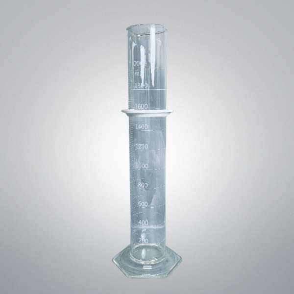 Corning Graduated Cylinder 2 L Single Metric Scale Glassware Corning