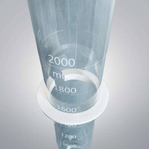 Corning Graduated Cylinder 2 L Single Metric Scale Glassware Corning