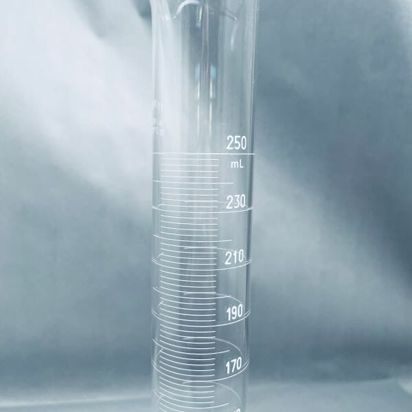 Corning Graduated Cylinder 250 ml Pyrex Glass Other Corning