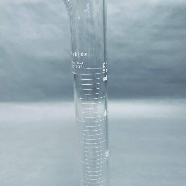 Corning Graduated Cylinder 50 ml Pyrex Glass Graduated Cylinders Corning
