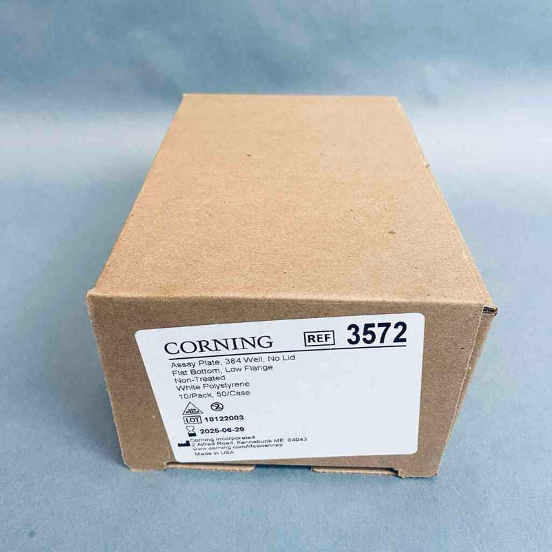 Corning Low Flange Microplate 384 Well Polystyrene Case of 50 Plates Microplates Corning