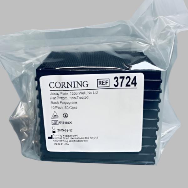 Corning Microplate 1536 Well Black Total of 20 Plates Lab Consumables::Storage and Culture Plates Corning