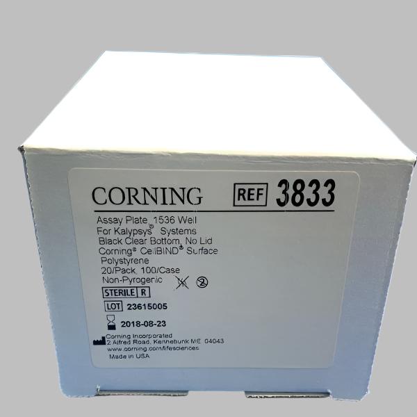 Corning Microplate 1536 Well Sterile Sealed Total of 20 Plates Lab Consumables::Storage and Culture Plates Corning