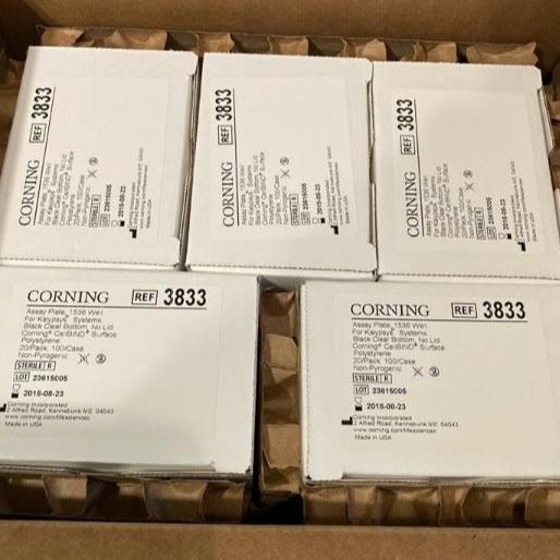 Corning Microplate 1536 Well Sterile Sealed Total of 20 Plates Lab Consumables::Storage and Culture Plates Corning