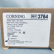 Corning Microplate 384 Well Clear Bottom Sealed Pack of 20 Plates Microplates Corning