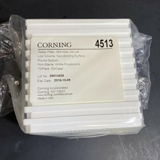 Corning Microplate 384 Well Round Bottom 10 Plates Lab Consumables::Storage and Culture Plates Corning