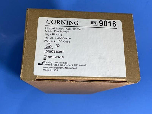 Corning Microplate 96 Well Flat Bottom Sealed 50 Plates Lab Consumables::Storage and Culture Plates Corning