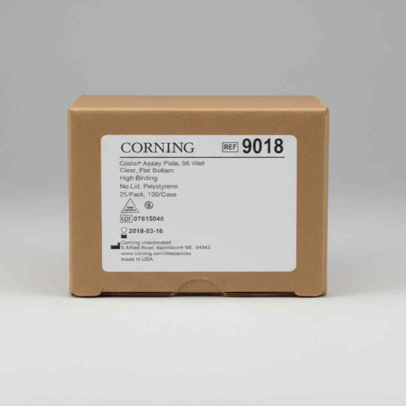 Corning Microplate 96 Well Flat Bottom Sealed 50 Plates Petri Dishes/Culture Plates Corning