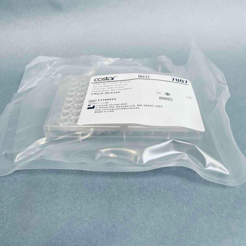 Corning Microplate 96 Well Sterile Individually Sealed Polystyrene Case of 24 Plates Microplates Corning