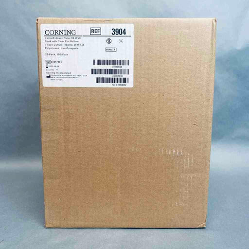 Corning Microplate 96 Well with Lid Clear Bottom PS Case of 100 Plates Petri Dishes/Culture Plates Corning