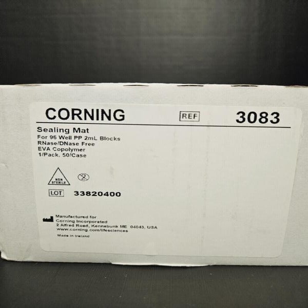 Corning Microplate Sealing Mat 96 Well Square Case of 50 Mats Lab Consumables::Storage and Culture Plates Corning