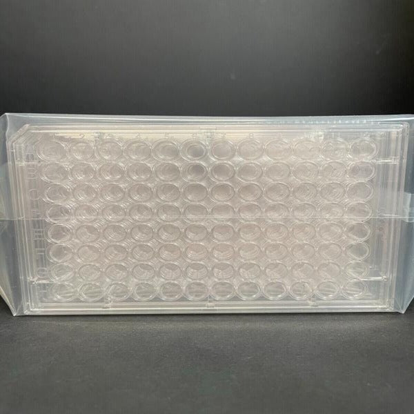 Corning Microplate with Lid 96 Well Flat Bottom 40 Plates Lab Consumables::Storage and Culture Plates Corning