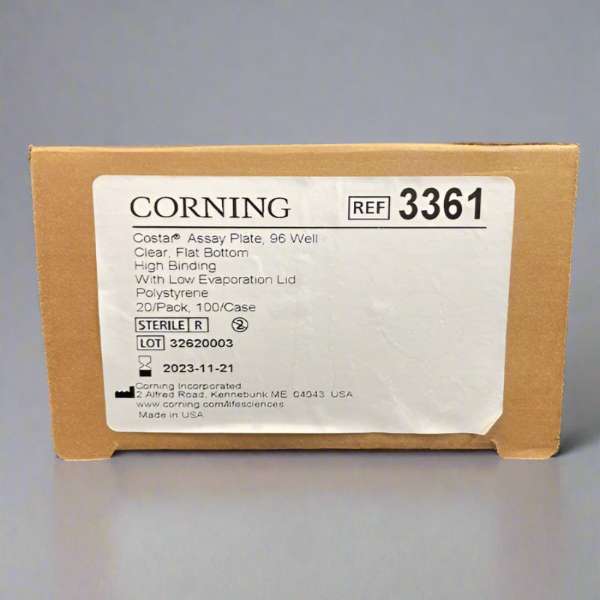 Corning Microplate with Lid 96-Well Flat Bottom 40 Plates