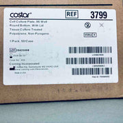 Corning Microplate with Lid 96 Well Individually Sealed 50 Plates Petri Dishes/Culture Plates Corning