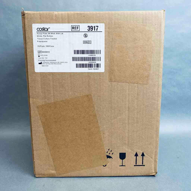 Corning Microplate with Lid 96 Well TC-Treated Polystyrene Case of 100 Plates Petri Dishes/Culture Plates Corning