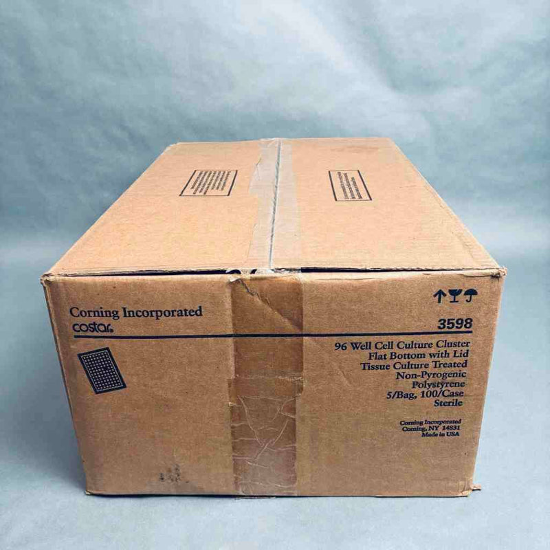 Corning Microplate with Lid 96 Well Treated Polystyrene Case of 100 Plates Petri Dishes/Culture Plates Corning