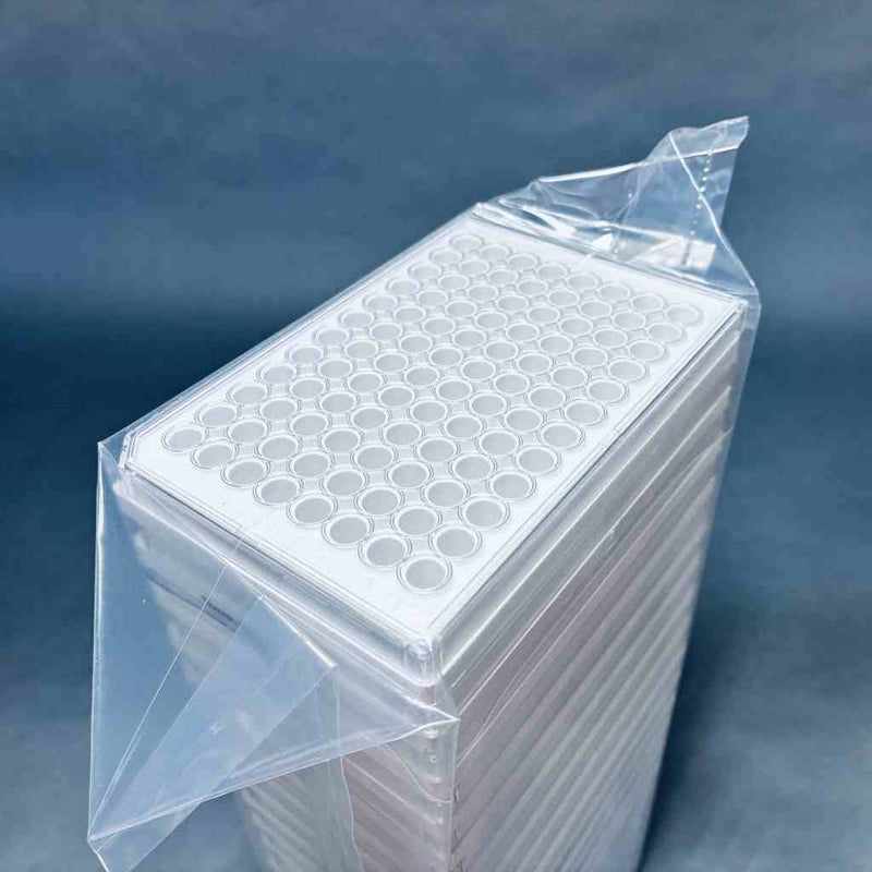Corning Microplate with Lid 96 Well White Polystyrene Sterile Case of 100 Plates Microplates Corning